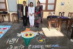 Nukkad Natak and Rangoli organized by Tobacco-Free Youth Campaign 3.0