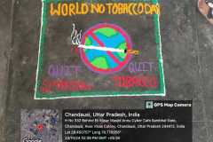 Tobacco Free Youth Campaign Rangoli Competition